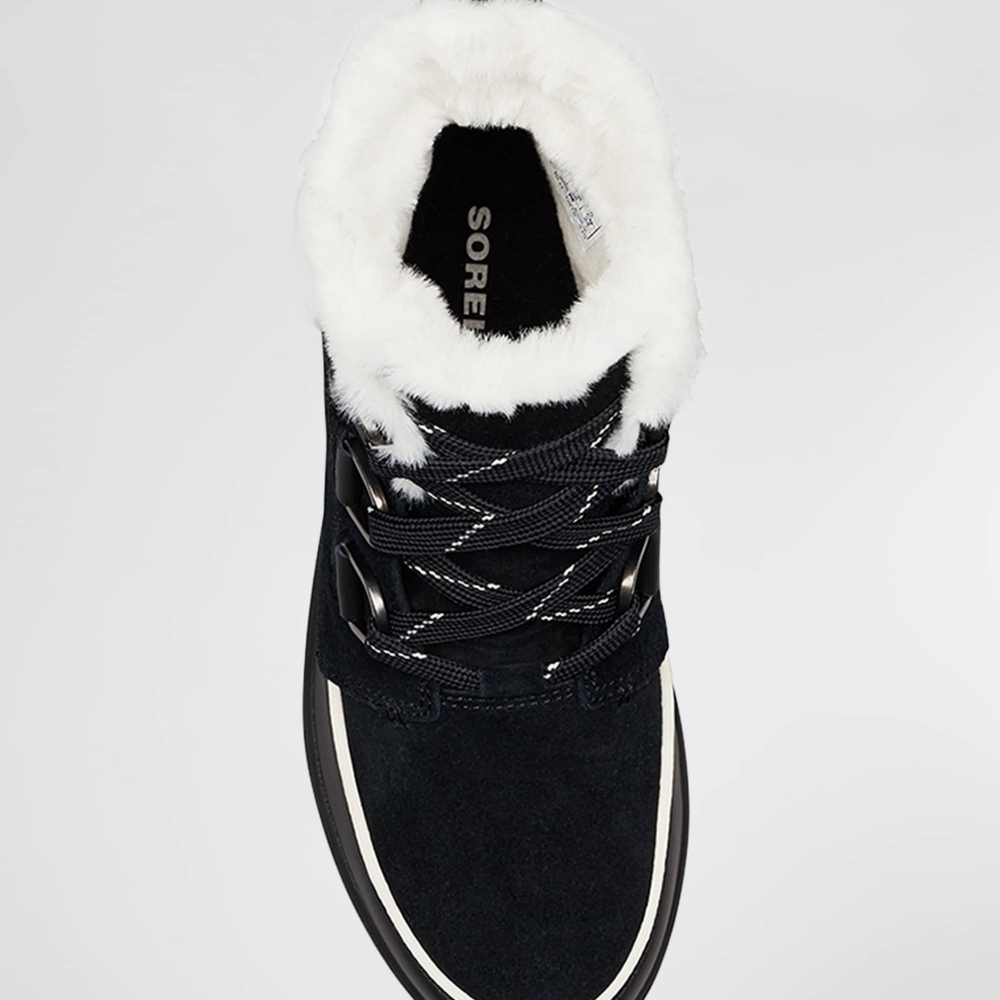 SOREL Tivoli IV Waterproof Boots Black with soft faux fur lining. - Picture 16 of 16